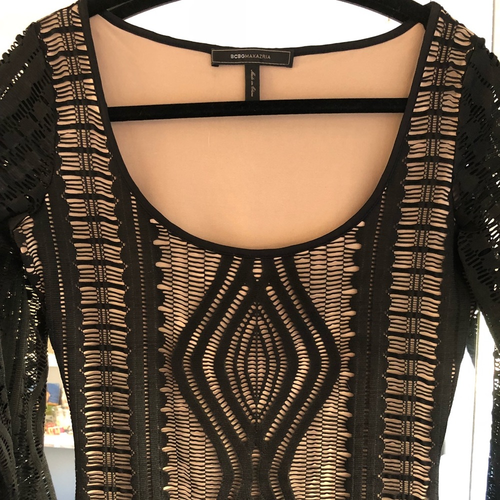 BCBG BLACK DRESS•Worn Once! - Picture 3 of 4